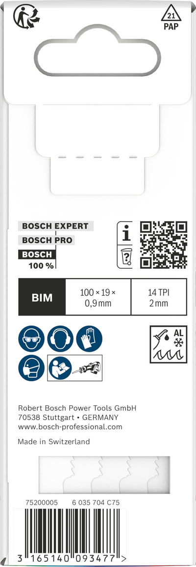 TIGERSÅGBLAD BOSCH S522 BF 5ST