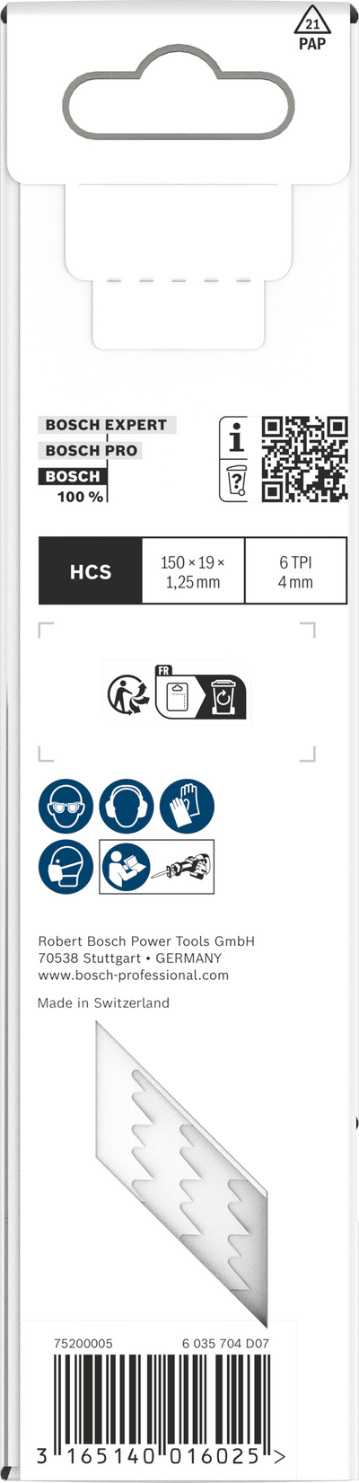 TIGERSÅGBLAD BOSCH S644 5ST