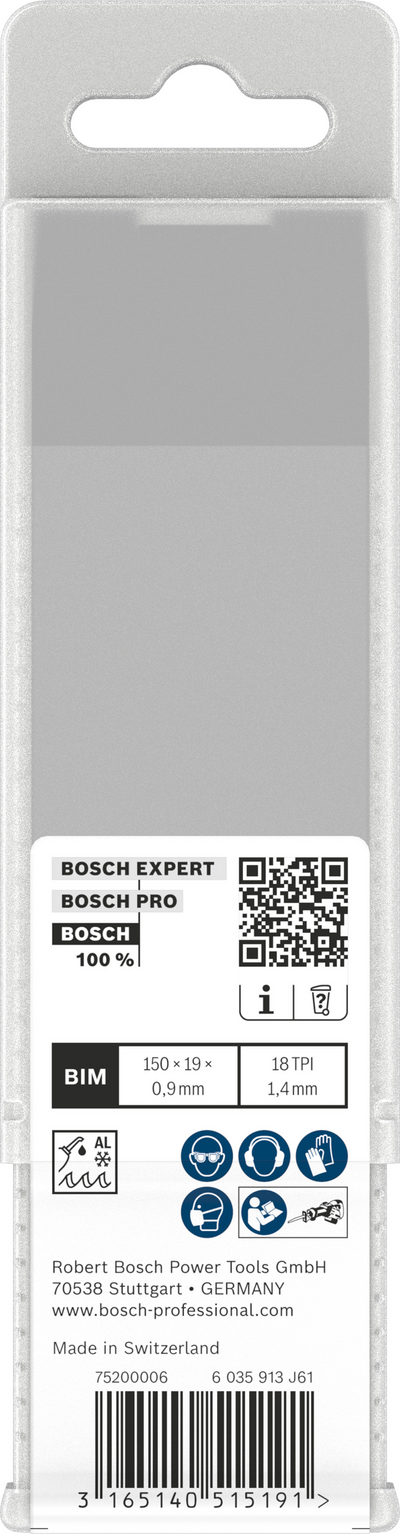 TIGERSÅGBLAD BOSCH S922EF FLEXIBLEMETALL 25ST