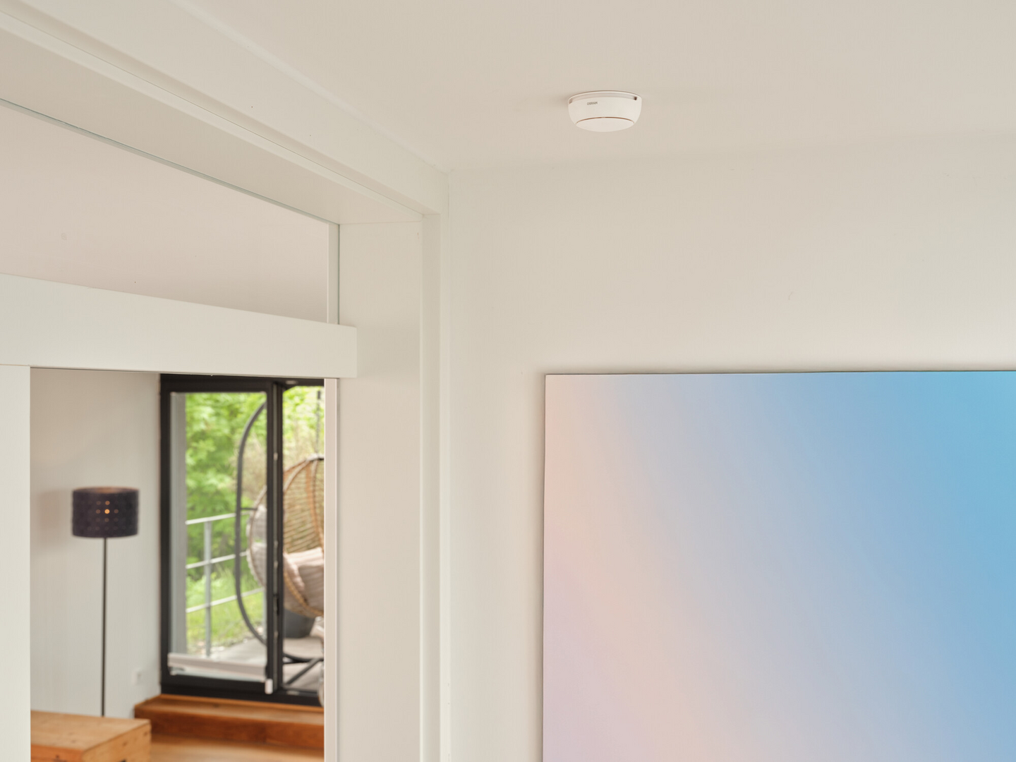 Savunilmaisin OSRAM SMART+ WiFi Smoke Detector valkoinen
