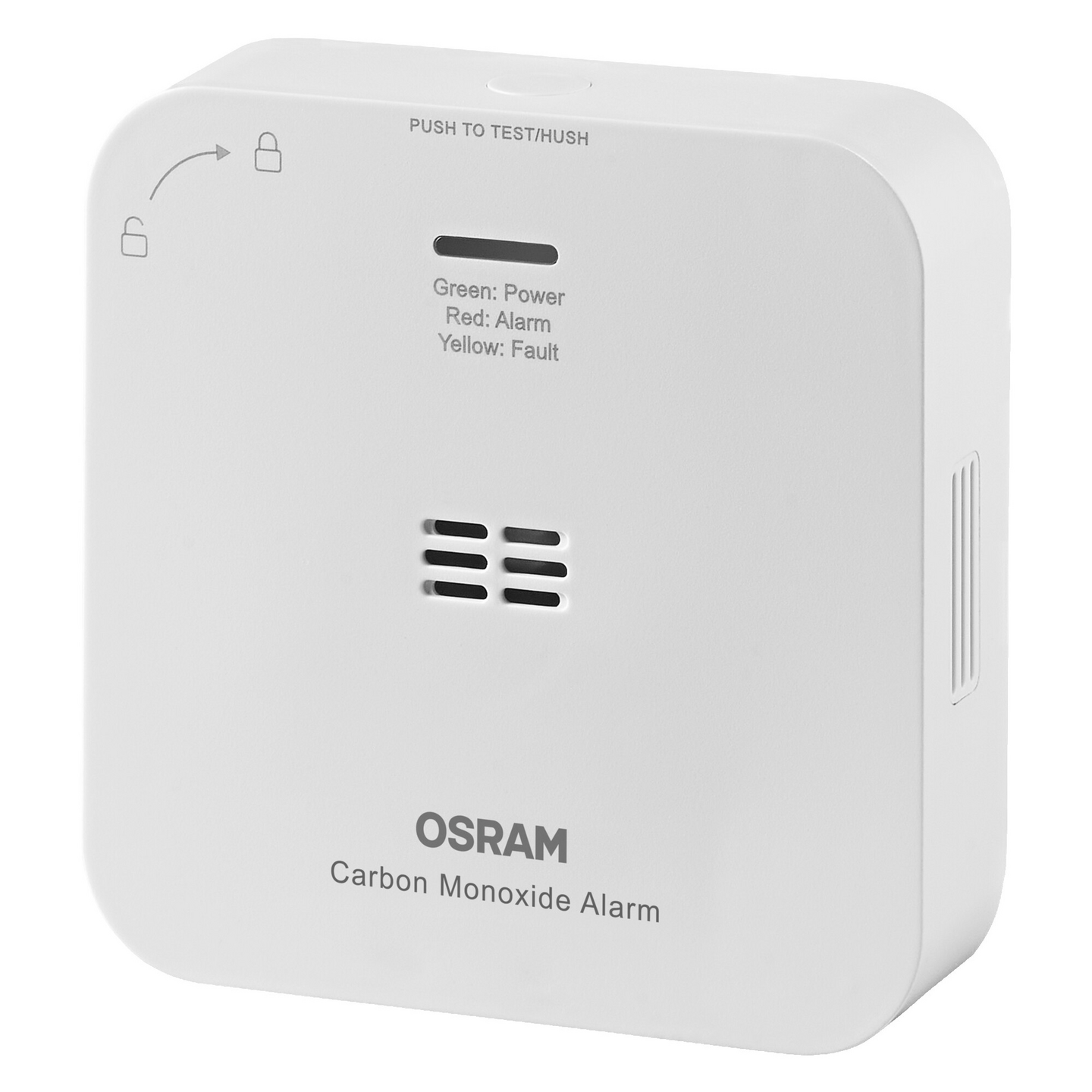 Häkäilmaisin OSRAM SMART+ WiFi CO Detector valkoinen