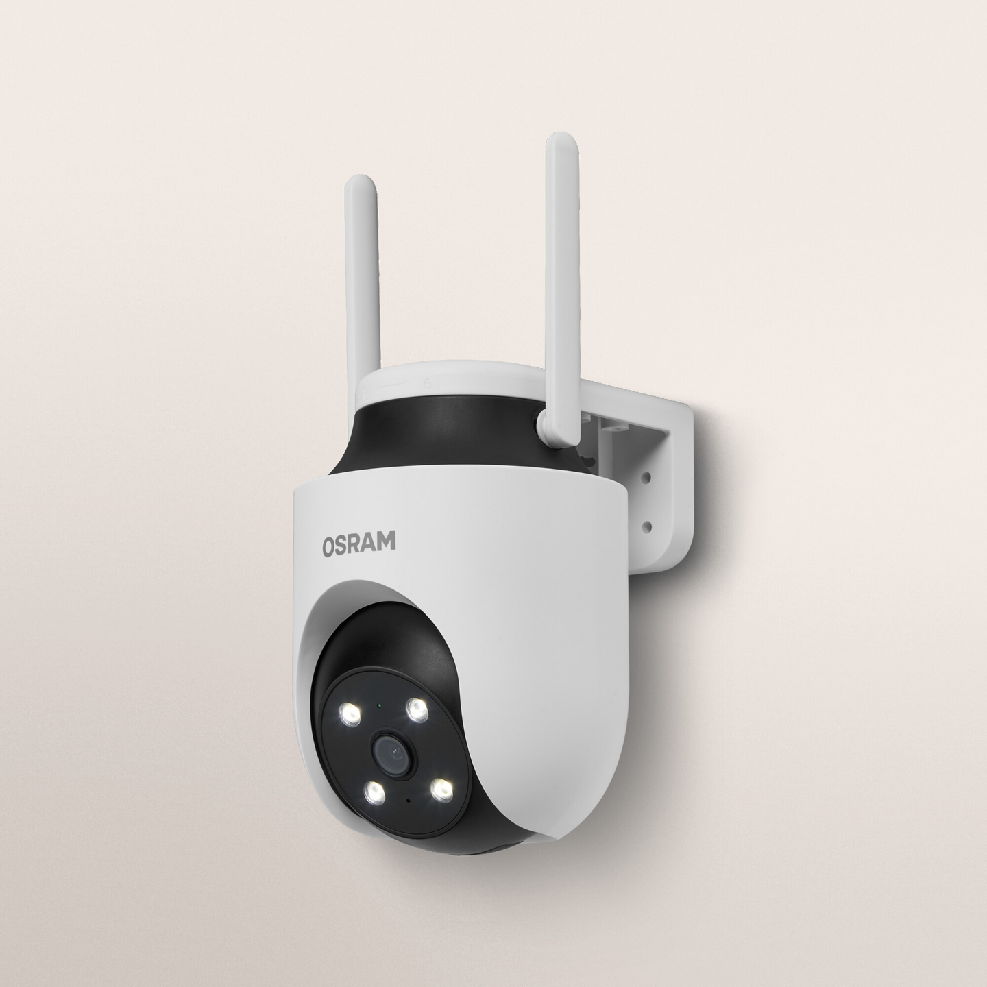 Älykamera OSRAM SMART+ WiFi Camera 360D valkoinen ulkokäyttöön