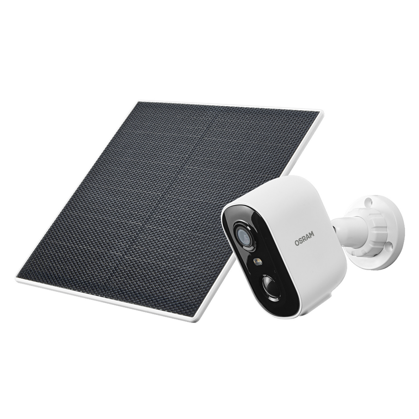 Älykamera OSRAM SMART+ WiFi Camera Solar Battery valkoinen ulkokäyttöön