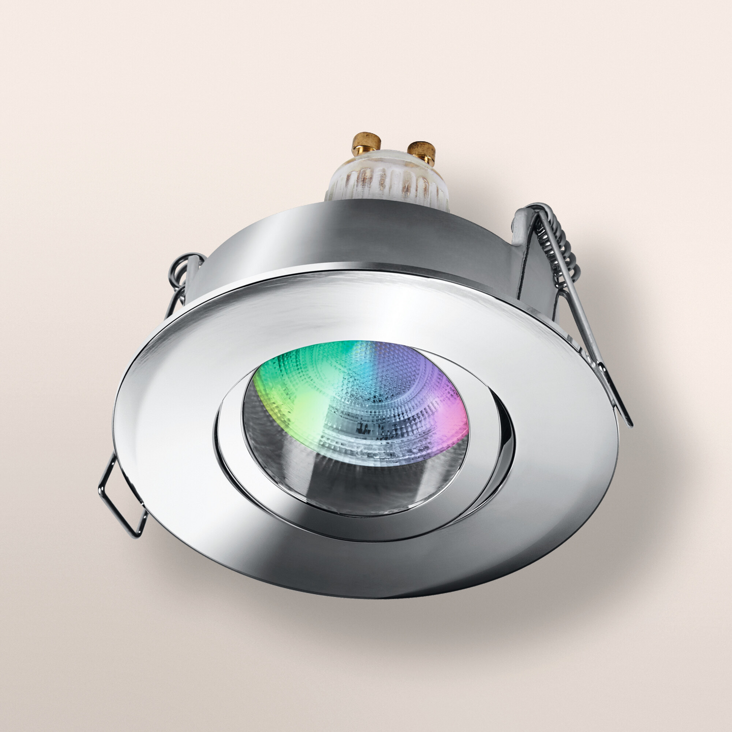 Alasvalo OSRAM SMART+ Matter Spot IP65 GU10 250lm RGBW kromi