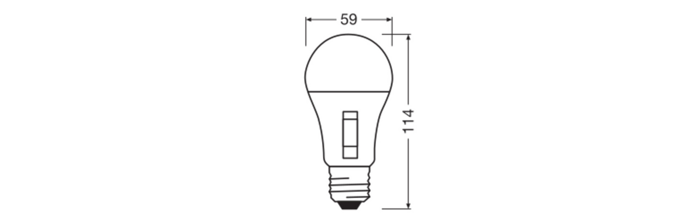 LED-vakiolamppu OSRAM Superstar Classic A 806lm CCT Select E27 DIM muovi