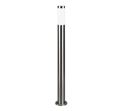 Ulkopylväsvalaisin Trio Trioto 1XE27 25W 80cm harjattu teräs  IP44