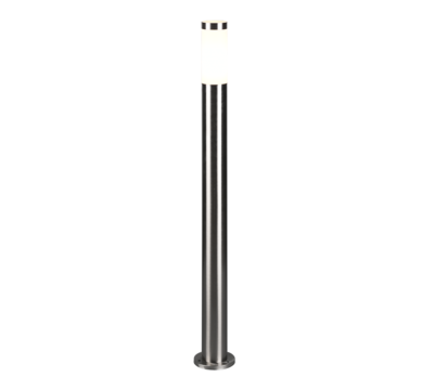 Ulkopylväsvalaisin Trio Trioto 1XE27 25W 80cm harjattu teräs  IP44