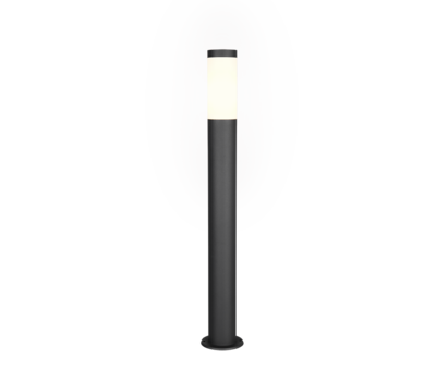 Ulkopylväsvalaisin Trio Trioto 1XE27 25W 80cm musta  IP44
