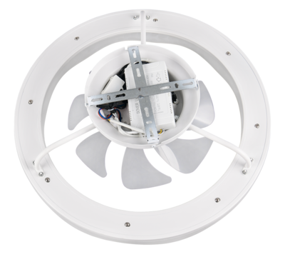 Tuuletinvalaisin Trio Skaulo 35W LED 2700-6500K valkoinen