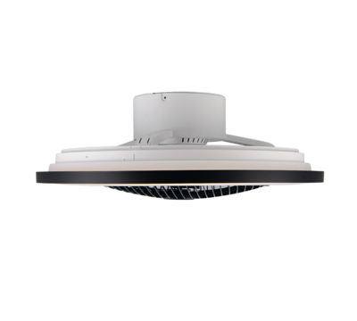 Tuuletinvalaisin Trio Varpula 28W LED 2700-6500K musta/kulta