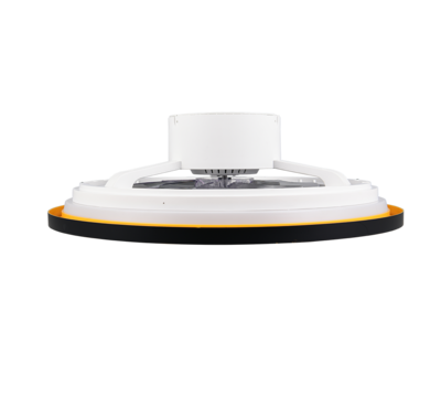 Tuuletinvalaisin Trio Varpula 28W LED 2700-6500K musta/kulta