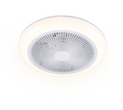 Tuuletinvalaisin Trio Holmsund 20W LED RGBW valkoinen