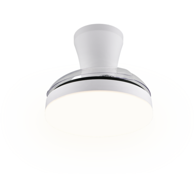 Tuuletinvalaisin Trio Tampere 24W LED 2700-6500K valkoinen