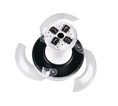 Tuuletinvalaisin Trio Tampere 24W LED 2700-6500K valkoinen
