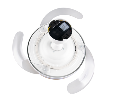 Tuuletinvalaisin Trio Volda 30W LED 2700-6500K valkoinen/puu