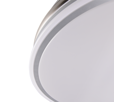 Tuuletinvalaisin Trio Volda 30W LED 2700-6500K harjattu teräs