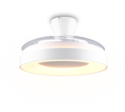 Tuuletinvalaisin Trio Vansbro 32W LED 2700-6500K valkoinen