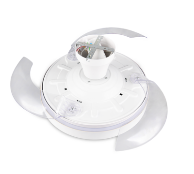 Tuuletinvalaisin Trio Vansbro 32W LED 2700-6500K valkoinen