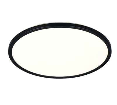 Kattovalaisin Trio Emra 42cm 22W LED 2300+3000+4000K musta IP44