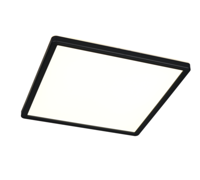 Kattovalaisin Trio Emra 29X29cm 18W LED 2300+3000+4000K musta IP44