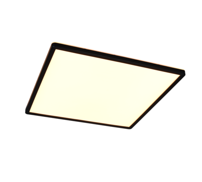 Kattovalaisin Trio Emra 42X42cm 22W LED 2300+3000+4000K musta IP44