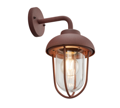 Seinävalaisin Trio Duero 1XE27 40W rustiikki IP44