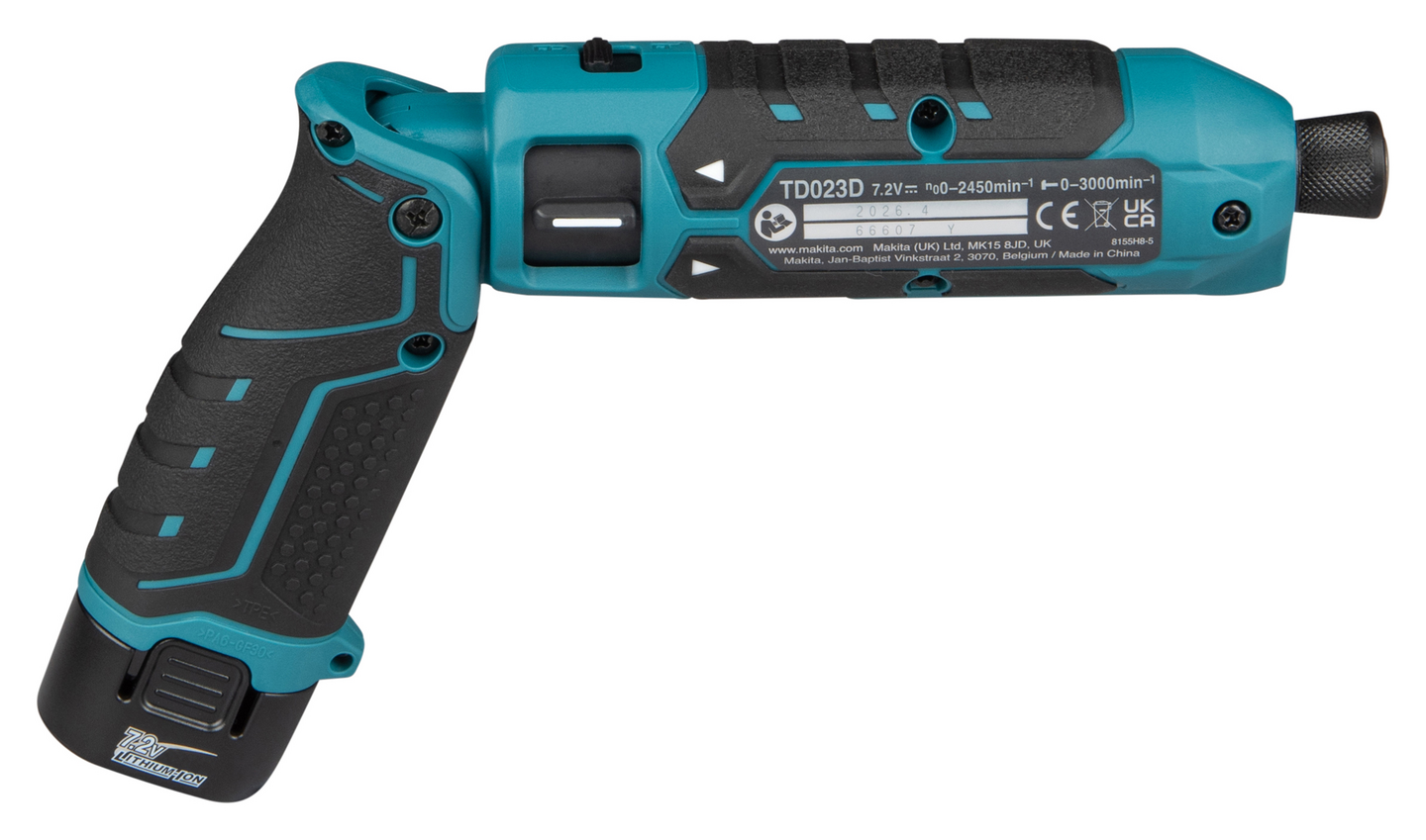 Iskevä sauvaväännin Makita TD023DSJ 7,2V
