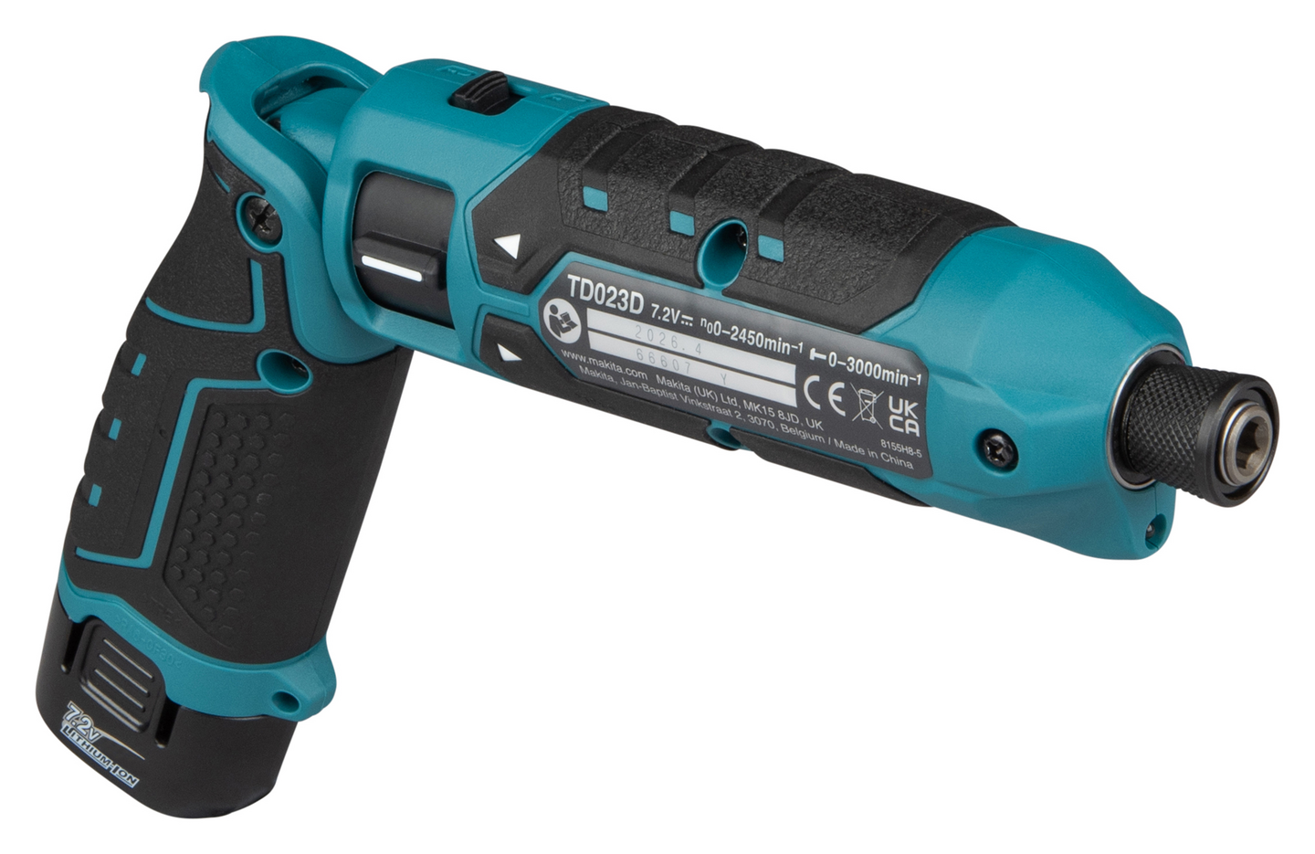 Iskevä sauvaväännin Makita TD023DSJ 7,2V