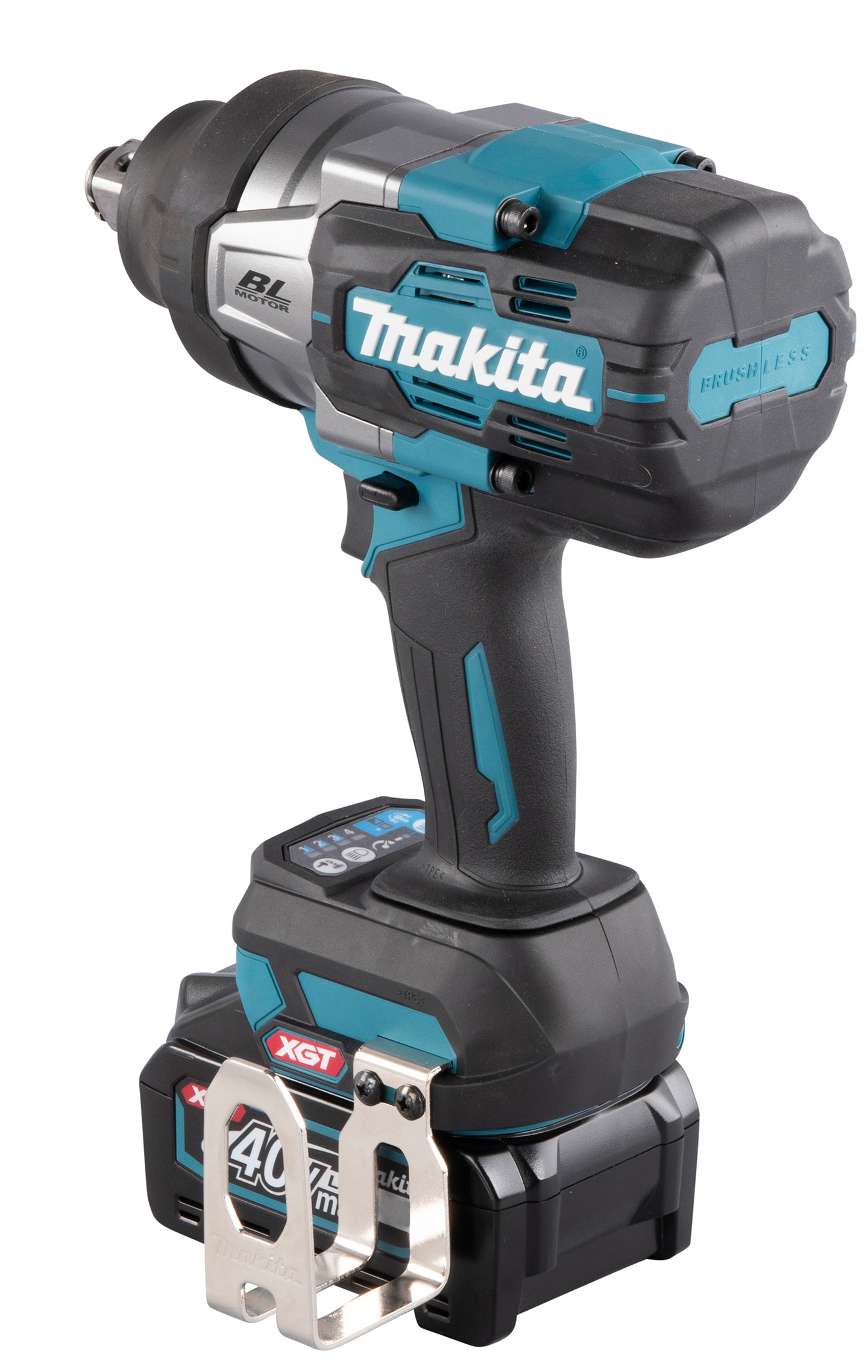 Akkumutterinväännin Makita TW001GU201 40V XGT 2x4,0Ah
