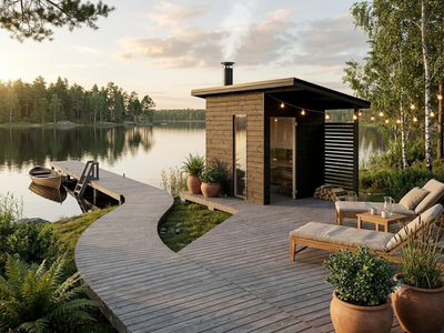 Pihasauna Suomi T84 Tammiston Puu
