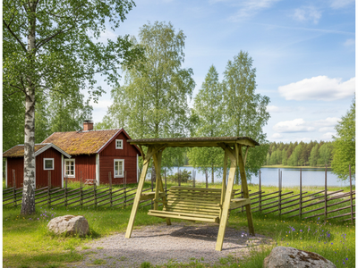 Katto Tammiston Puu Elvi-keinuun kestopuu vihreä