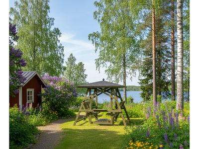 Keinu Tammiston Puu kestopuu vihreä
