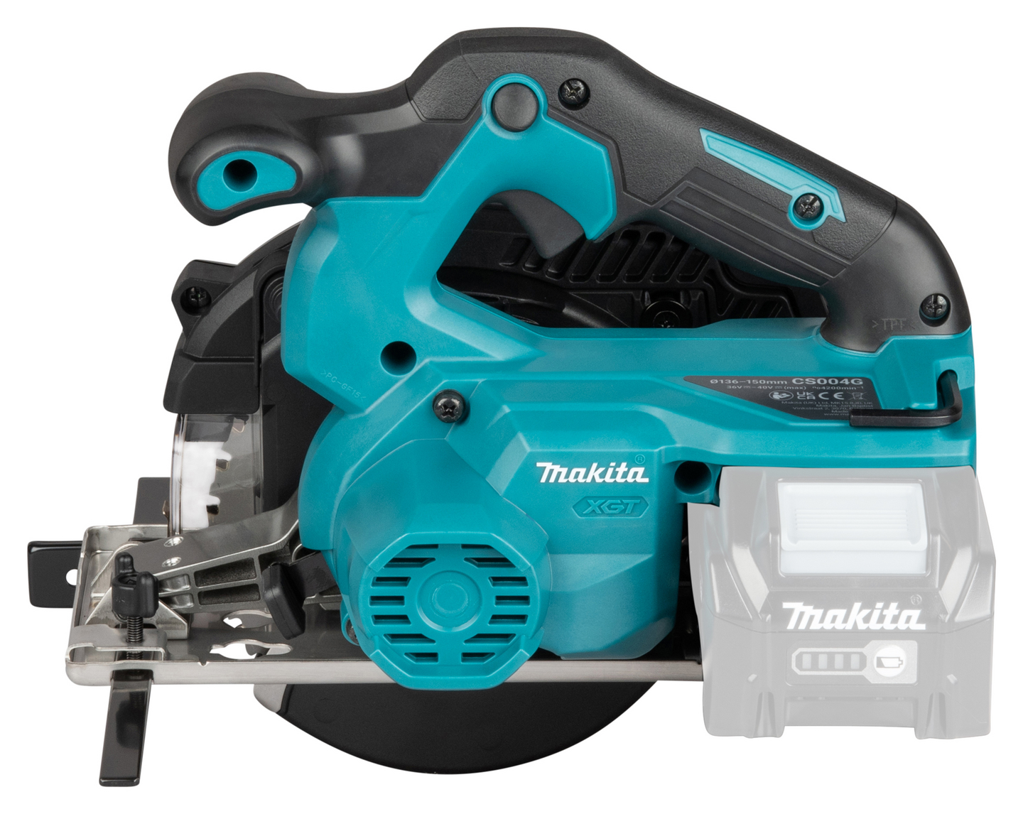Akkumetallisaha Makita CS004GZ 40V XGT runko