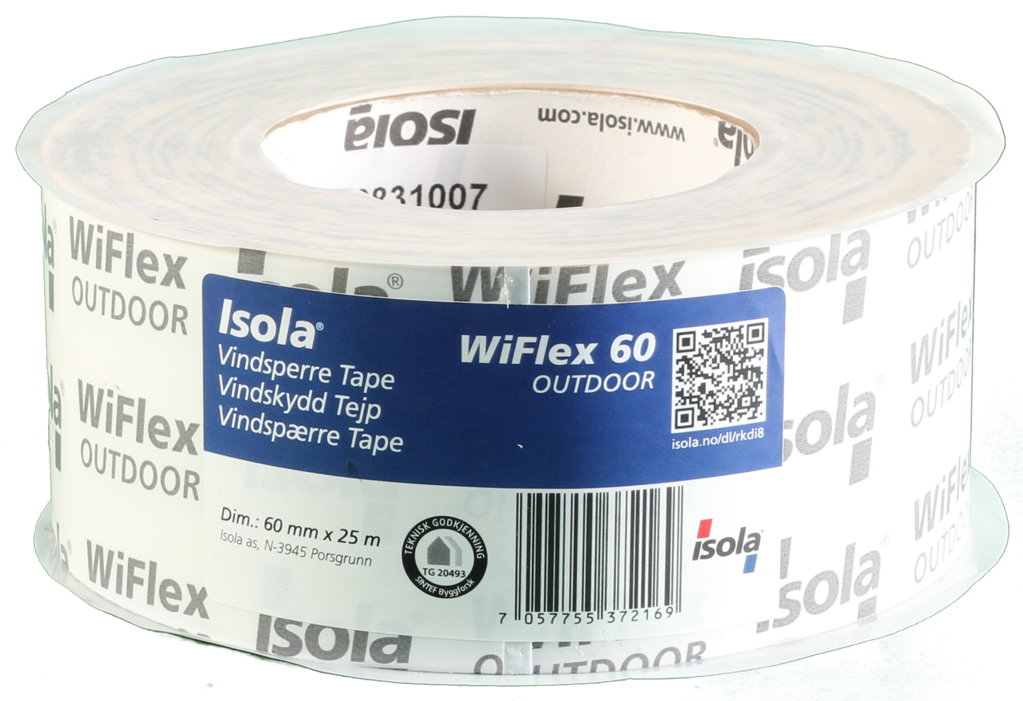 Vindsperre tape flex 60 - Isola