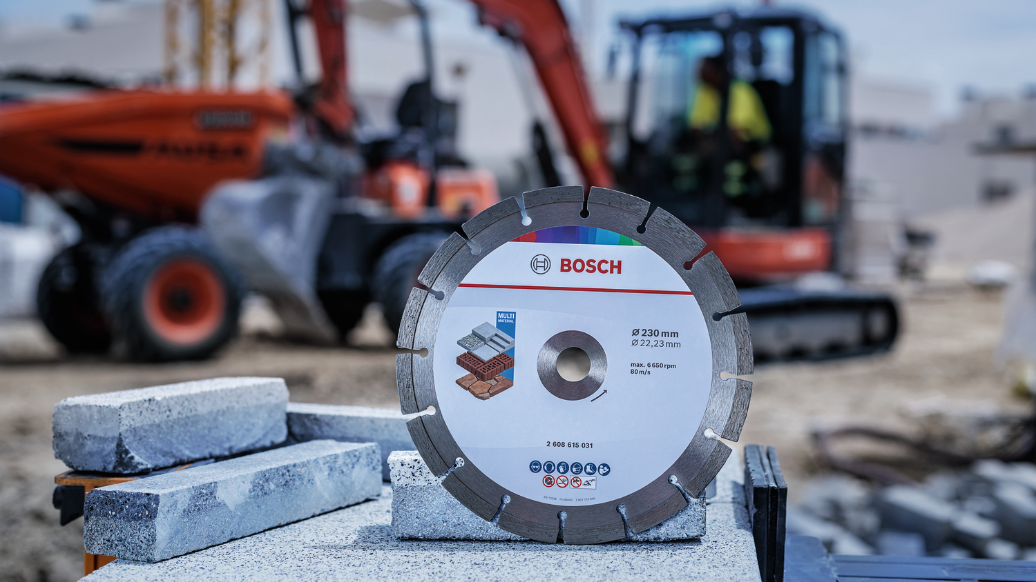 DIAMANTSKIVA BOSCH ECO UNIVERSAL 230X22,2MM