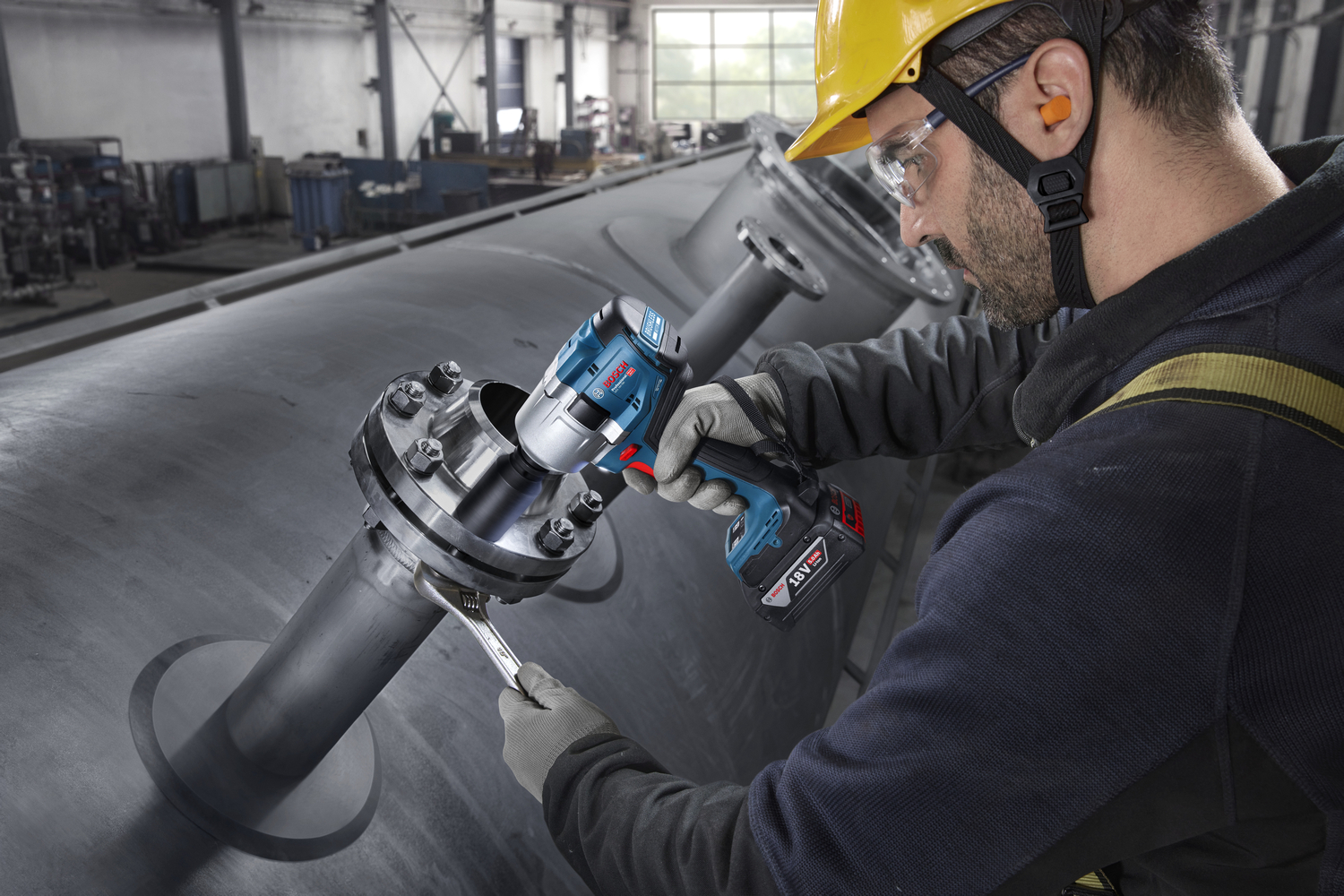 Akkuiskumutterinväännin Bosch GDS 18V-780 Solo