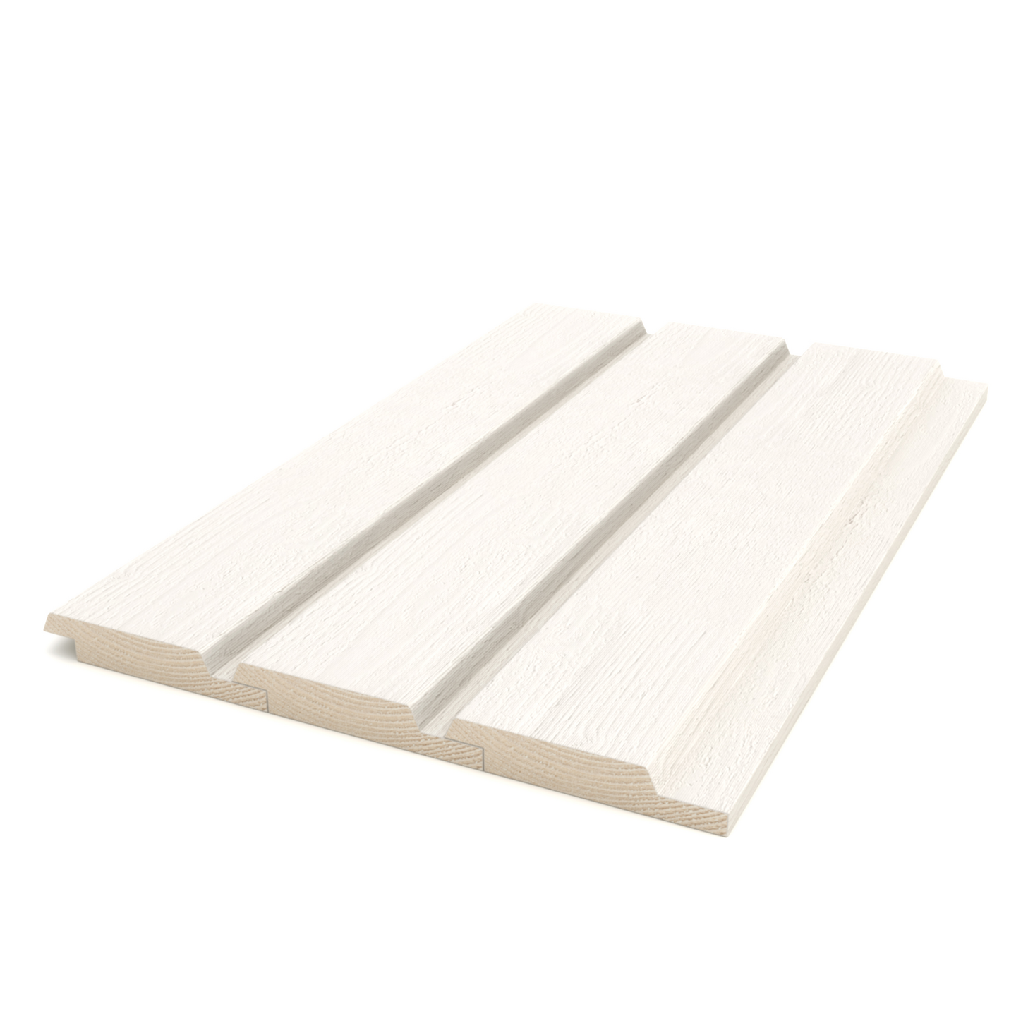 SPÅRPANEL MOELVEN WOOD FALS 22X120X3600 MEL, VIT