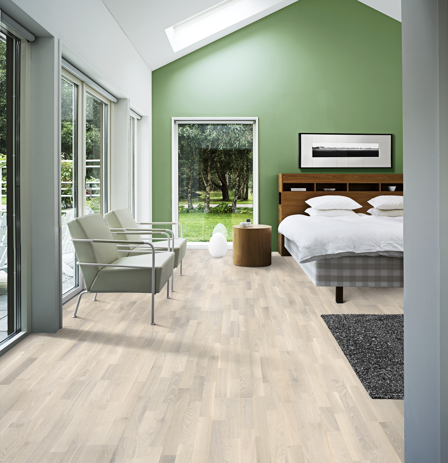 PARKETT 15 EIK PALE