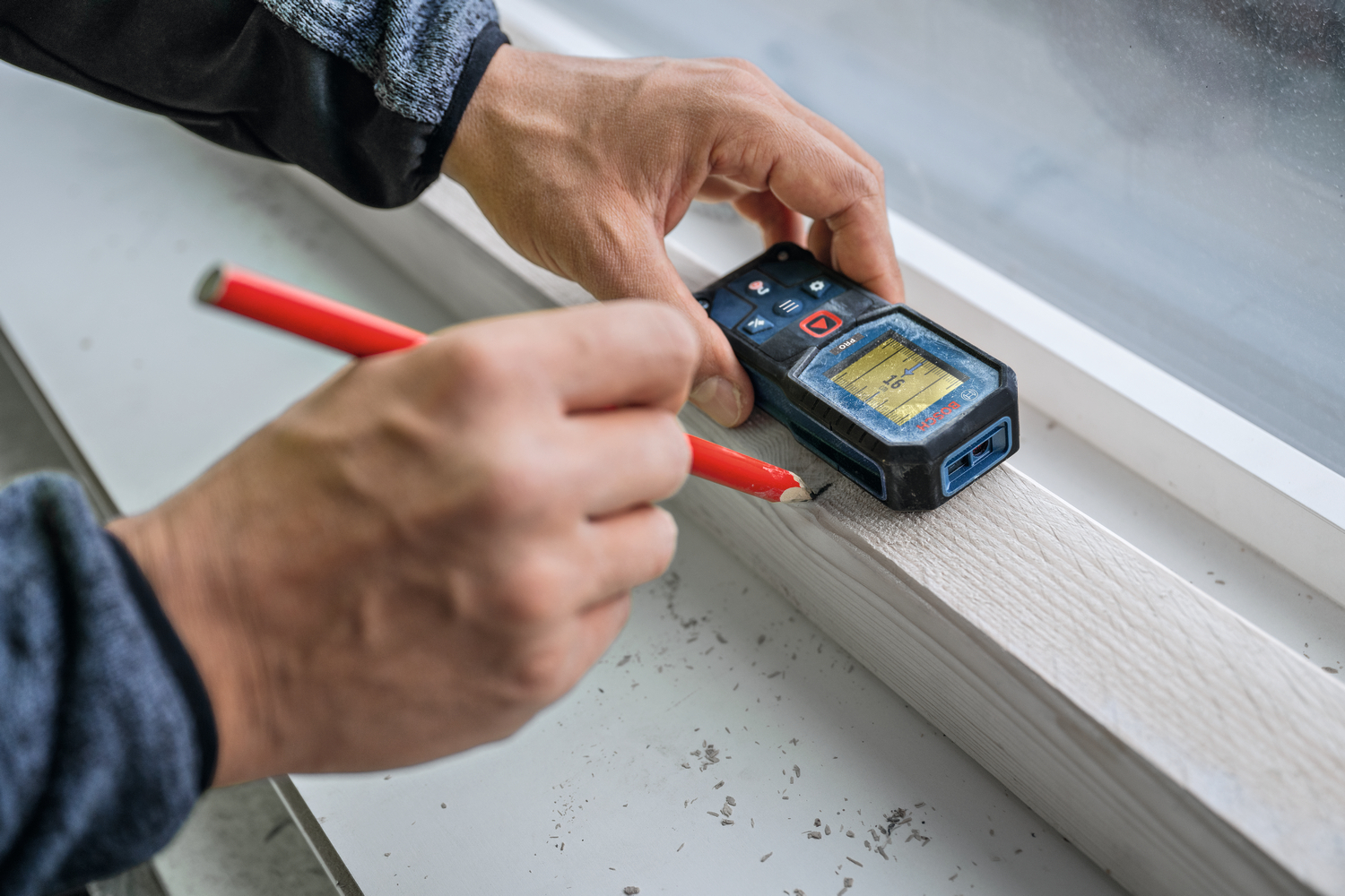 Laseretäisyysmittalaite Bosch PRO GLM60-31 2xAA