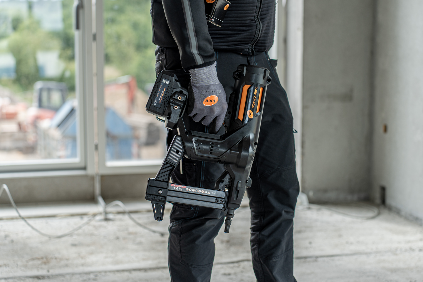 BETONGSPIKPISTOL CP-40A TJEP BATTERI 2,6-3,0MM 15-40MM