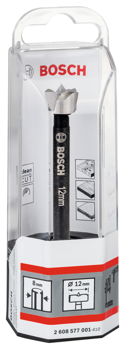 TRÄBORR BOSCH FORSTNER BOSCH 12MM