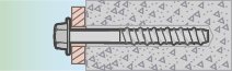 BETONGSKRUV 6KF FZB 10,5X55 50ST