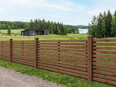 Aitaelementti Tammiston Puu Saari 160x80cm kestopuu ruskea