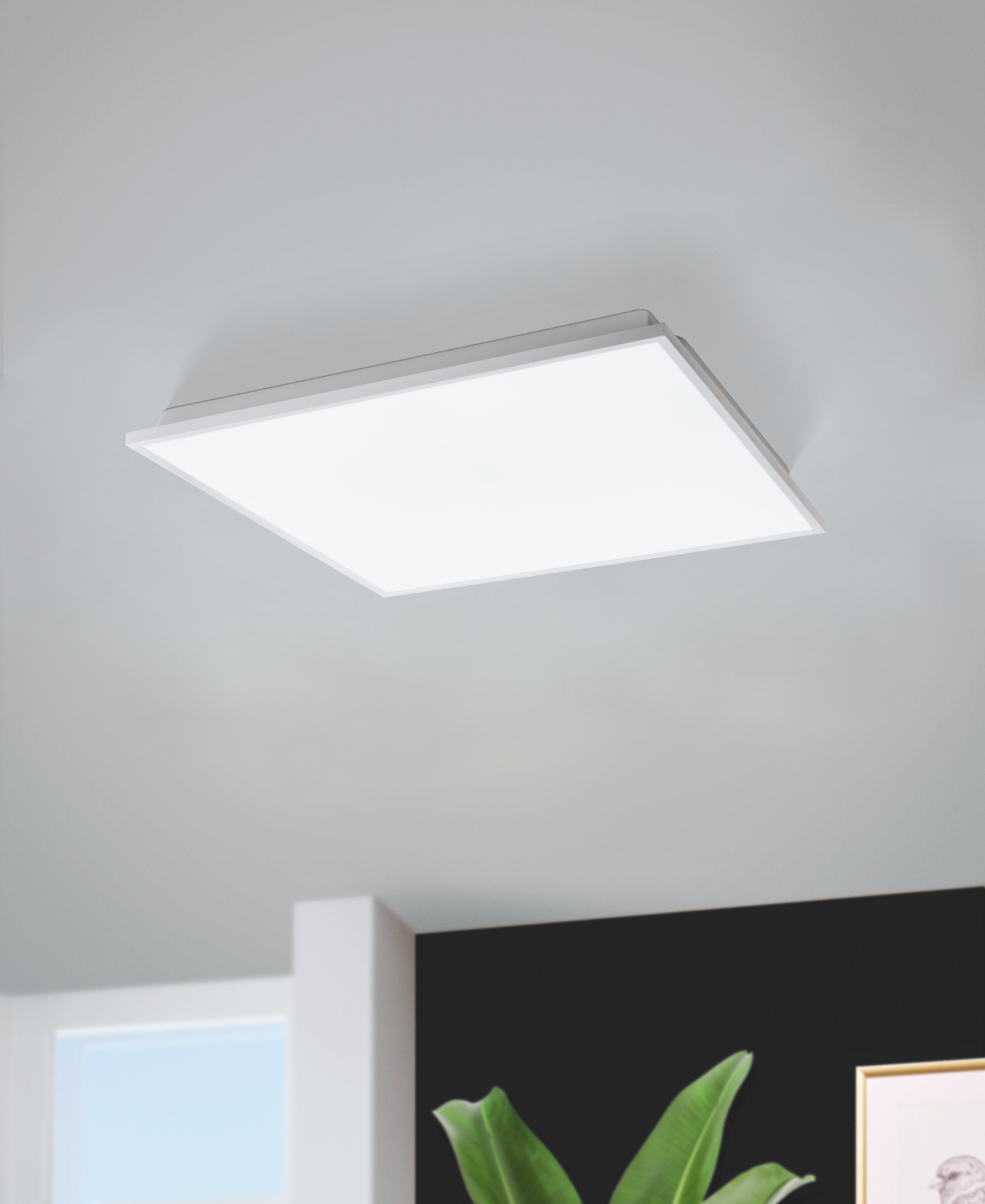 Led-paneeli EGLO connect.z ZigBee Herrora-Z 45x45cm 22W valkoinen