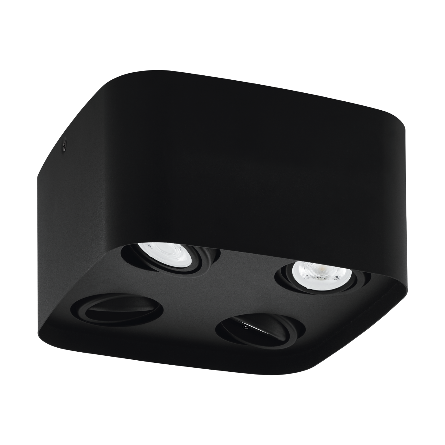 Kattovalaisin EGLO connect.z ZigBee Caminales-Z 24x24cm 4x5W musta