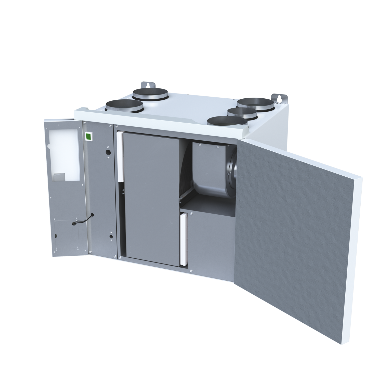 Ilmanvaihtolaite Enervent Salla eAir E CHC L