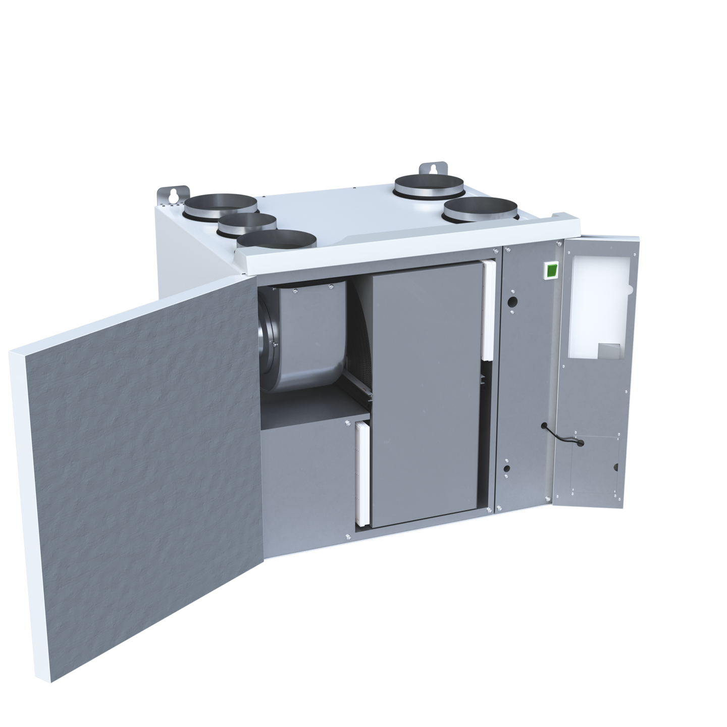 Ilmanvaihtolaite Enervent Salla eAir E CHC R