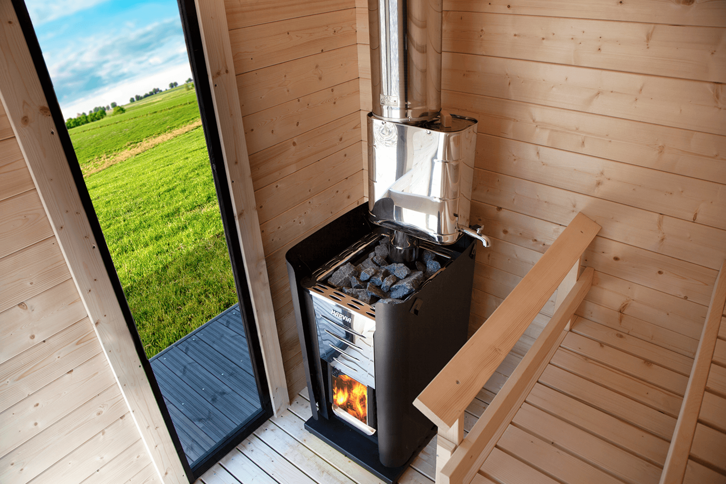 Pihasauna Harvia Solide Compact