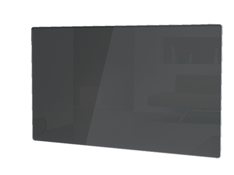 Lasipaneeli Nobö Clip On Glass NDG4 062 A antrasiitinharmaa