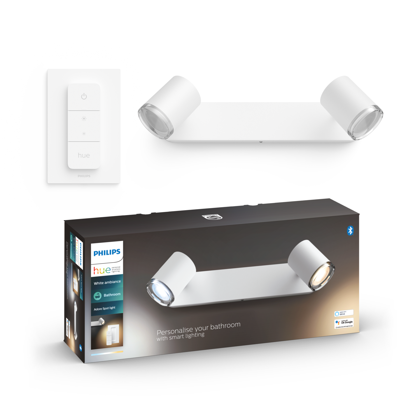 HUE PHILIPS HUE ADORE SPOT VIT 2X5.5W PHIL